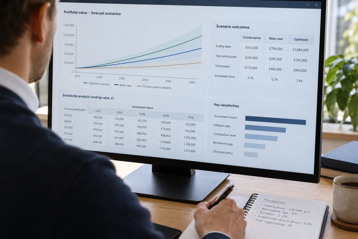 Scenario and sensitivity analysis
