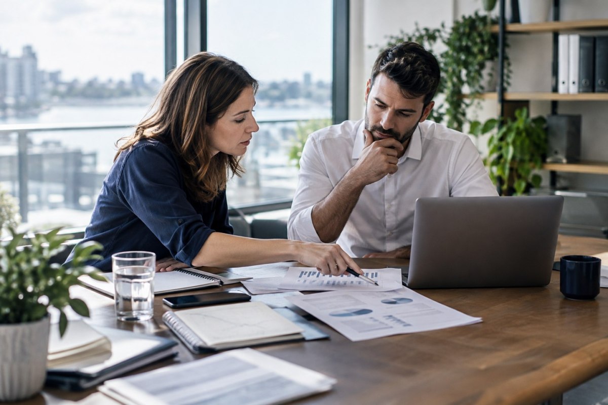 Financial and risk insights shown through clear analytics